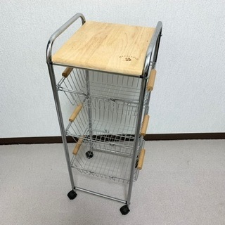 3段カゴ(移動式)