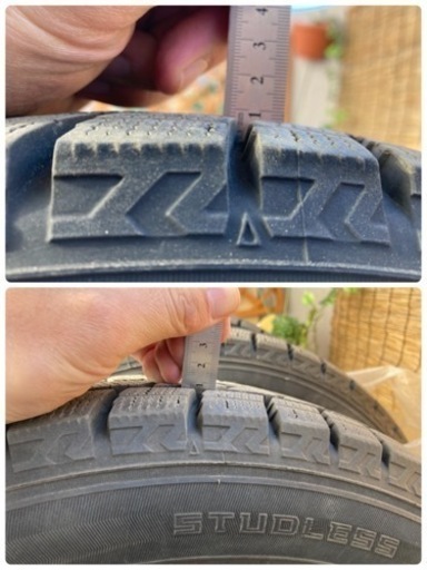 ホンダ車用冬タイヤ、ホイール付き4本セット　ダンロップ　ウィンターマックスWM02  185/60R15 2019年10月生産