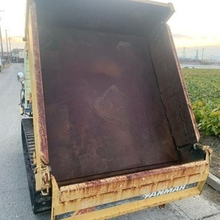 ヤンマー　C25R　クローラキャリア　運搬車　油圧ダンプ　動作品　全国発送可能　671時間　管理番号103001の画像