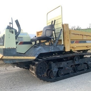 ヤンマー　C25R　クローラキャリア　運搬車　油圧ダンプ　動作品　全国発送可能　671時間　管理番号103001の画像