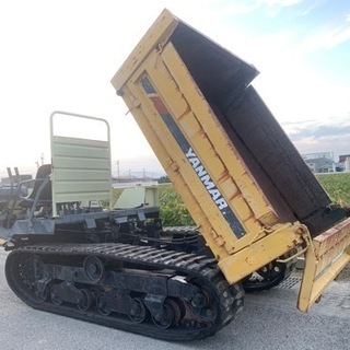 ヤンマー　C25R　クローラキャリア　運搬車　油圧ダンプ　動作品...