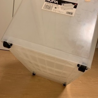 【引取に来れる方】キャスター(コロコロ)付収納ボックス　押し入れ収納の画像