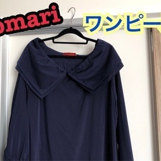 売約済！somari  ダブル襟　ワンピース