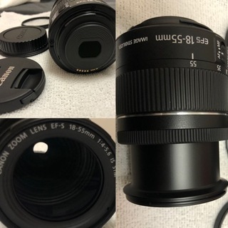 EOS Kiss X9i ダブルズームキット　付属品付きの画像
