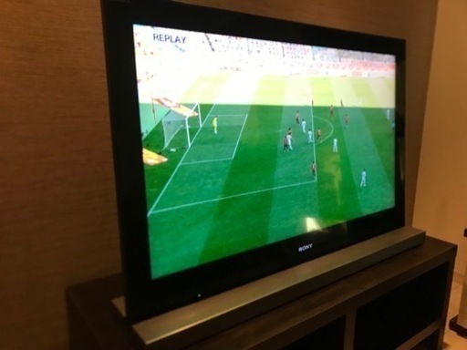 レア Good Design賞受賞ソニー40型テレビNX800、テレビボードセット