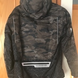 【美品　着用1回のみ】(値下げ)冬ライディングジャケット　KOMINE コミネ　JK-589  Lサイズの画像