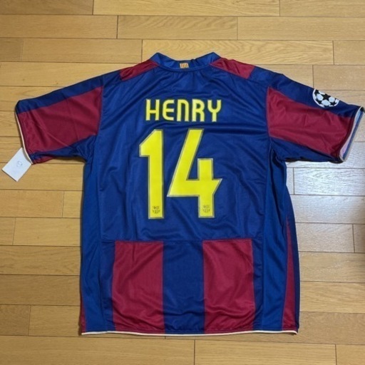 THIERRY HENRY バルセロナユニフォーム　新品タグ付