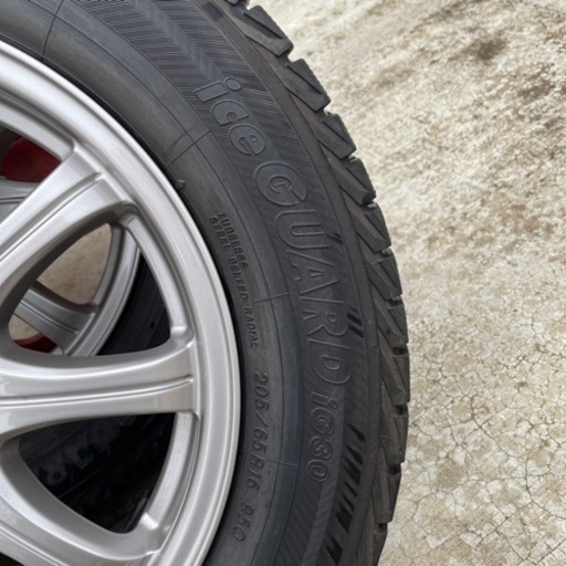 エスティマ　スタッドレスホイールセット　ナット付き　PCD114.3  5穴　5H引き取り希望