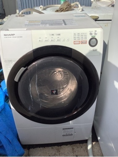 【格安】シャープ 6.0kg ドラム式洗濯乾燥機　リサイクルショップ宮崎屋　佐土原店　21.10.31F