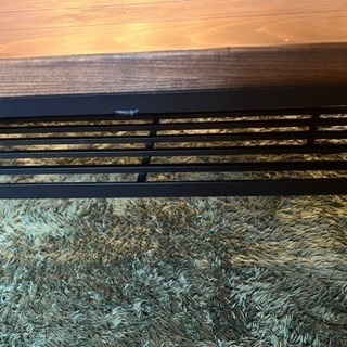 LOWYA  棚付きローテーブルの画像