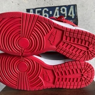 NIKE BY you ナイキ　ネバダ大学　カレッジカラー　ラスベガス　ダンクHigh 美品！　27cmの画像