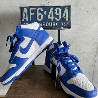 NIKE BY you ナイキ　ケンタッキー大学　ダンクHigh 新品　27cmの画像