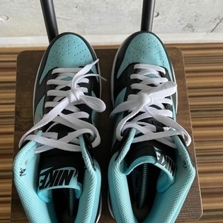 NIKE BY you ナイキ　ティファニーカラー　ダンクHigh 新品！27cmの画像