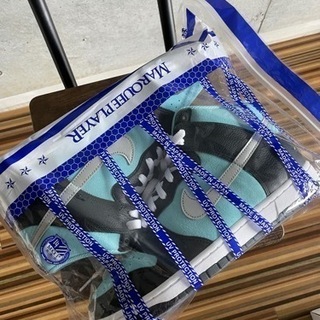 NIKE BY you ナイキ　ティファニーカラー　ダンクHigh 新品！27cmの画像