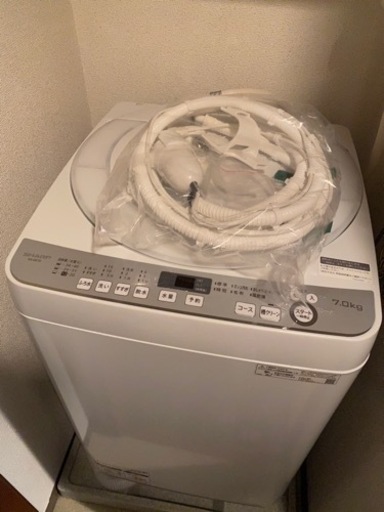 シャープ　洗濯乾燥機　使用半年！美品です☆ 7,600円
