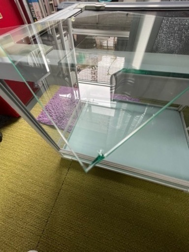 爬虫類ケージとサーモ、ヒーター等一式