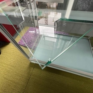 爬虫類ケージとサーモ、ヒーター等一式