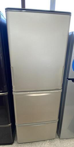 ●SHARP/シャープ/350L冷蔵庫/グレー/SJ-WA35A-N/2014年/定価¥64,580