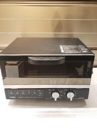 ツインバード TWINBIRD オーブントースター ブラック TS-4185 2021年製 温度調整機能搭載 1200W\n\n