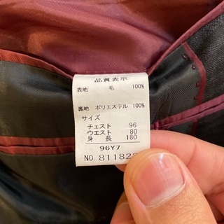 【美品】Y7ヒロミチナカノスーツ(3ピース)の画像