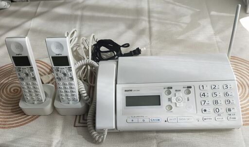 ファックス　子機2台つき