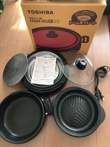 TOSHIBA グリル鍋\u0026たこやき器