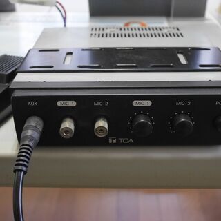 TOA 車載用アンプ 40W CA-400DN : TOA 車載アンプ 車載用アンプ 拡声器 スピーカーセット