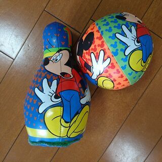 子ども用品セット/いす/キッズカー/ミッキーマウスのおもちゃ/300円の画像