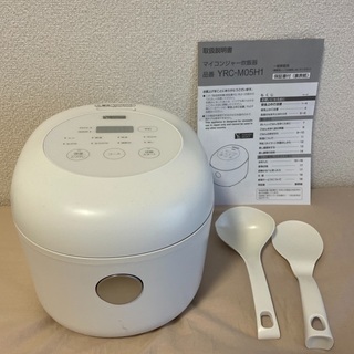 使用回数2回　マイコンジャー炊飯器
