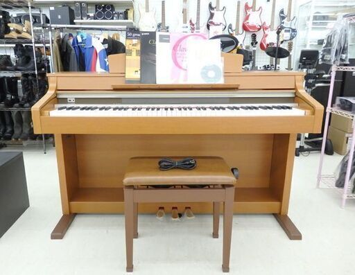 千歳市/恵庭市 ヤマハ クラビノーバ 88鍵盤 電子ピアノ CLP-340C 2008年製 イス/楽譜付き
