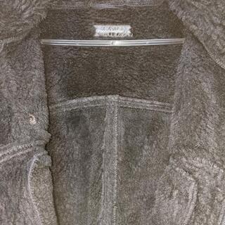 ムートンブルゾン    XL   黒の画像
