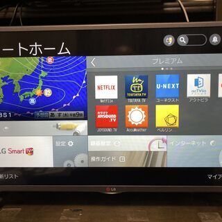 ［取引完了］6ヶ月保証　YouTube、Netflix対応　32v型　FHD　Smart TV　2015年製　#4　バックライト新品交換済