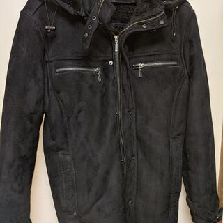 【値下げ！】ムートンブルゾン    M  黒