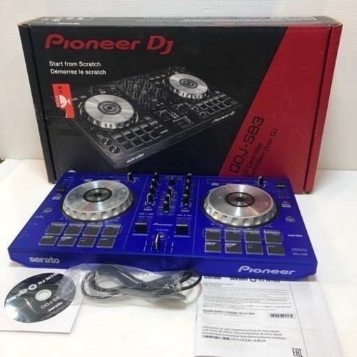 #5863 Pioneer DJコントローラー DDJ-SB3 限定ブルーモデル