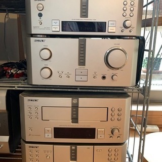 ビンテージ感漂う1997年製SONYミニハイファイコンポ