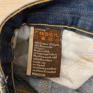 フォッシル　Fossil   デニム　ショートパンツ　Mの画像