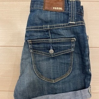 フォッシル　Fossil   デニム　ショートパンツ　Mの画像