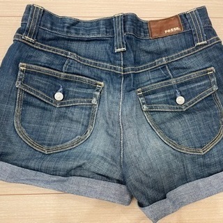 フォッシル　Fossil   デニム　ショートパンツ　Mの画像