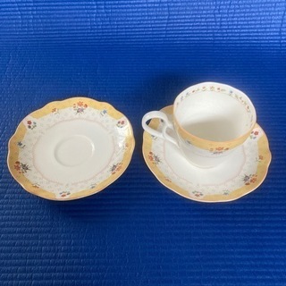 【無料】花柄コーヒーカップセット
