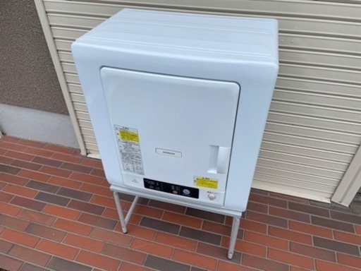 美品【HITACHI/日立 2017年購入 衣類乾燥機 乾燥容量4㎏ DE-N40WX-W ピュアホワイト 】これっきりボタン 湿度センサー