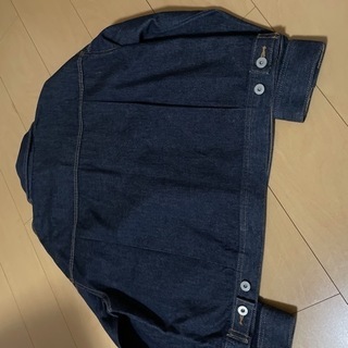 デニムジャケット Gジャン ネイビー の画像