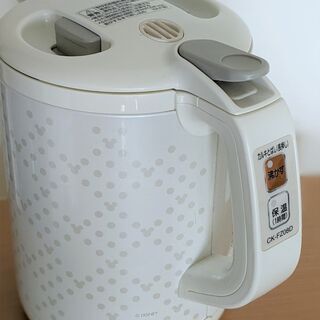 (古い＆汚れあり＆箱あり)ミッキー柄の電気ケトルの画像