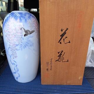 予定者🐜0円 花瓶🌷【宮内庁御用達】(未使用、美品)〖大型〗