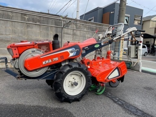ご成約頂きました　クボタ　耕運機　KR'A75 ディーゼル　セル付　大阪　陸送致します