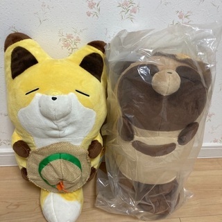 タヌキとキツネ　〜楽しい夏休み〜　一番くじ　A賞B賞セット（タヌ...