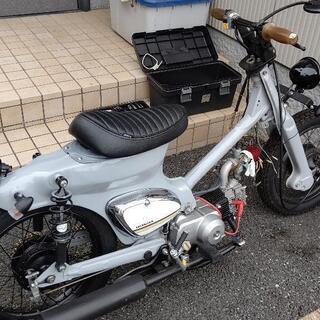 リトルカブの配線引き直しの画像
