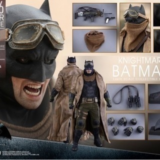 【ムービー・マスターピース】ホットトイズ バットマン（ナイトメア版）Batman ジャスティス・リーグ トイ・サピエンス限定の画像
