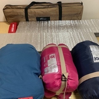 【引越しの為】キャンプ用品　シュラフ　などなど