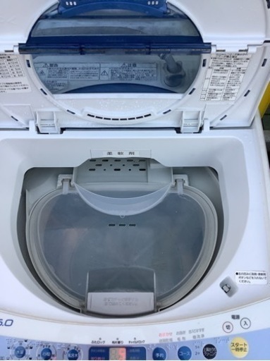 パナソニック 簡易乾燥機能付き洗濯機（6.0kg）リサイクルショップ宮崎屋　佐土原店　21.10.31F