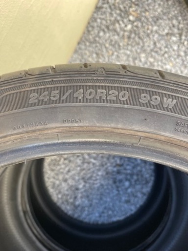 245/40R20 グッドイヤー イーグルイズエグゼ 